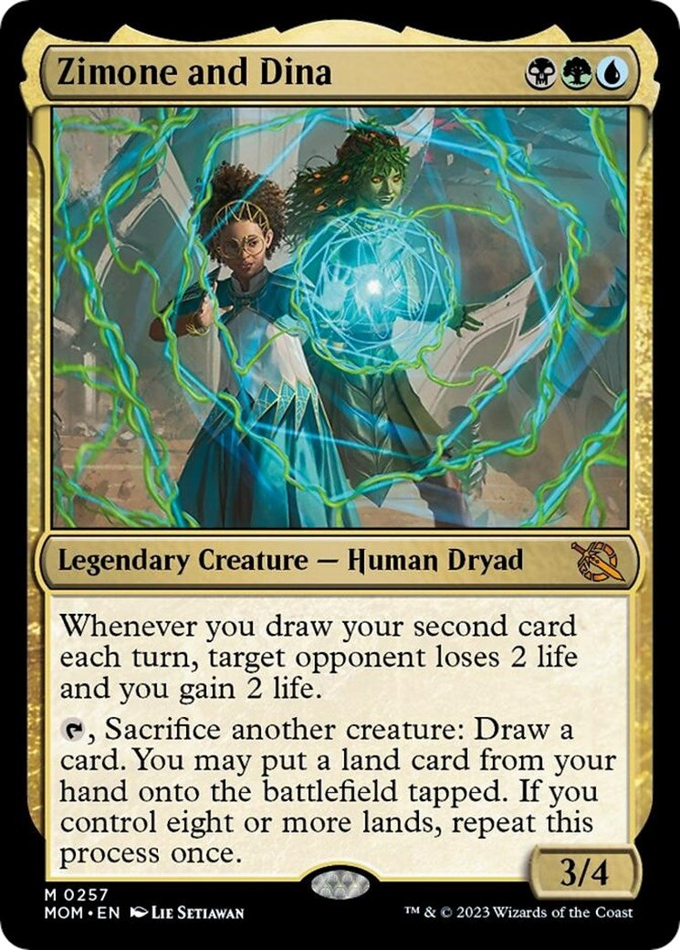 Image for Zimone and Dina (257) - Magic: The Gathering