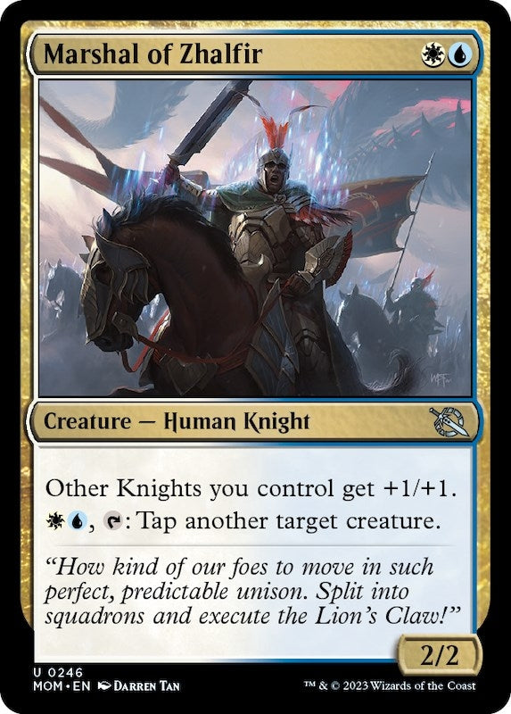 Image for Marshal of Zhalfir (246) - Magic: The Gathering