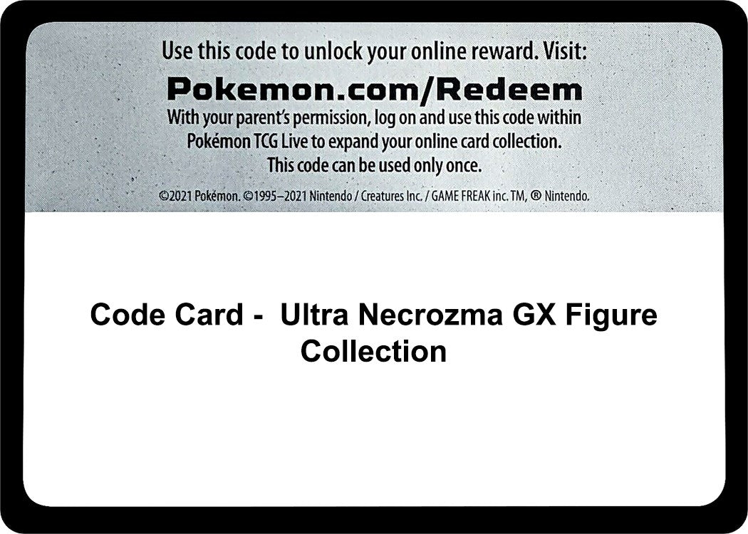 Image for Code Card - Ultra Necrozma GX Figure Collection (DRM) - Pokemon