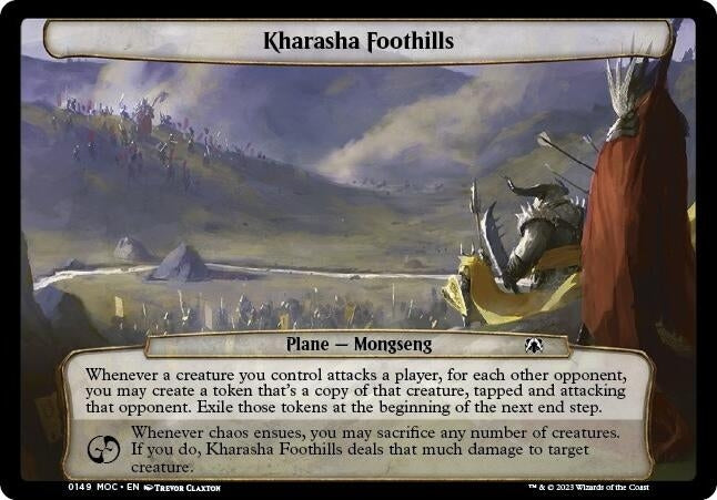 Image for Kharasha Foothills (149) - Magic: The Gathering