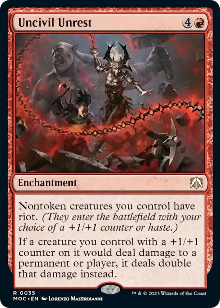 Image for Uncivil Unrest (35) - Magic: The Gathering