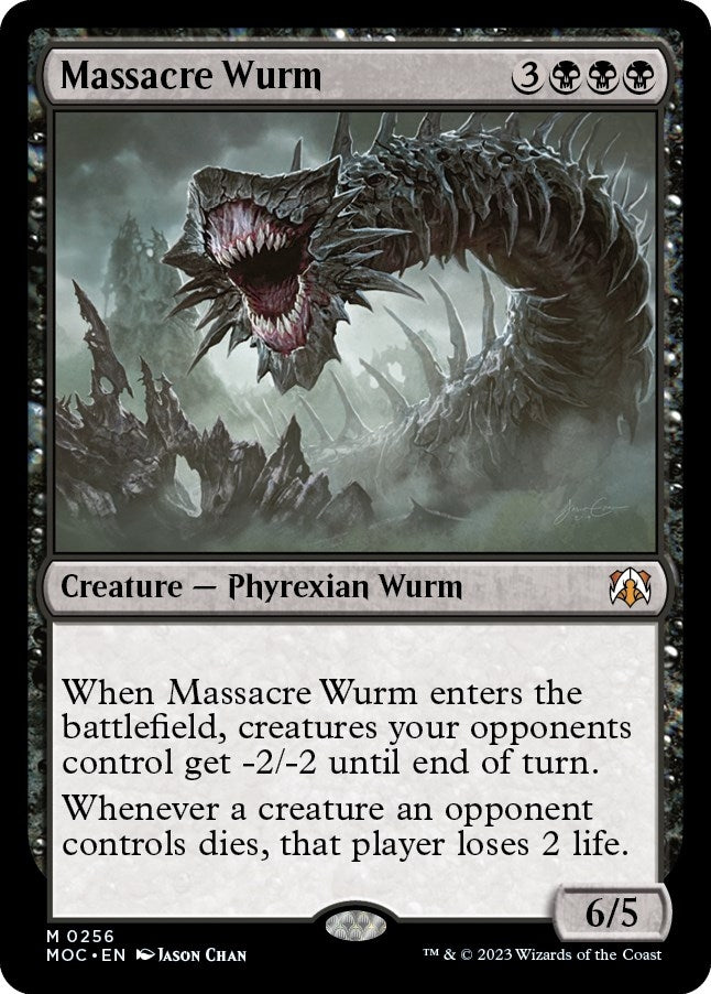 Image for Massacre Wurm (256) - Magic: The Gathering