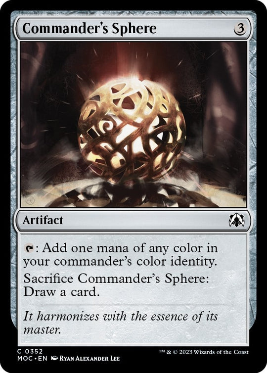 Image for Commander's Sphere (352) (MOC) - Magic: The Gathering