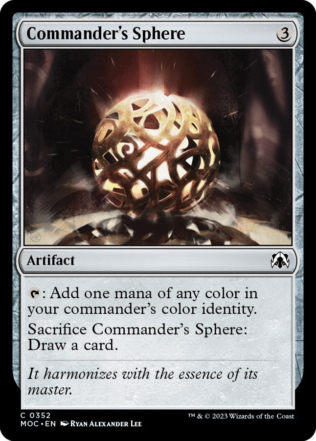 Image for Commander's Sphere (352) (MOC) - Magic: The Gathering