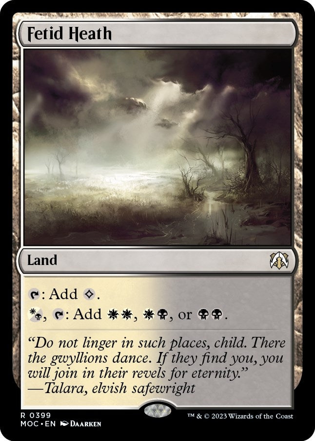 Image for Fetid Heath (399) (MOC) - Magic: The Gathering