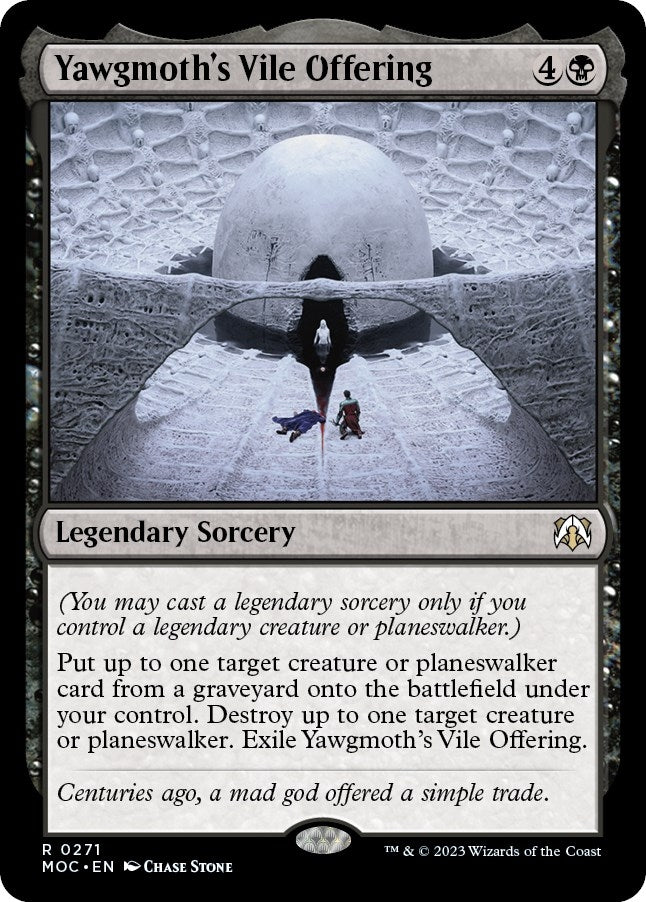 Image for Yawgmoth's Vile Offering (271) (MOC) - Magic: The Gathering