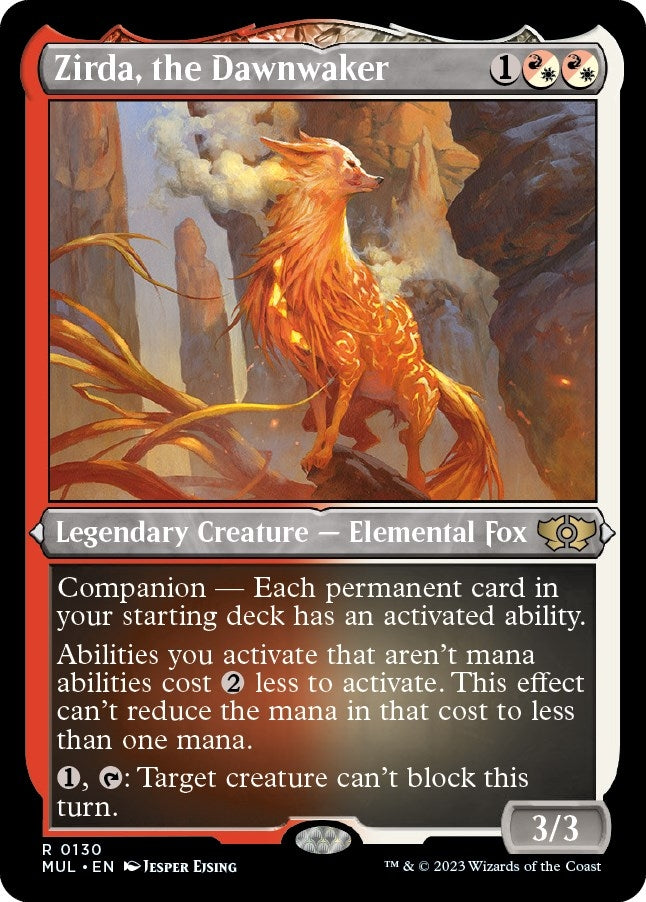 Image for Zirda, the Dawnwaker (Foil Etched) (130) - Magic: The Gathering