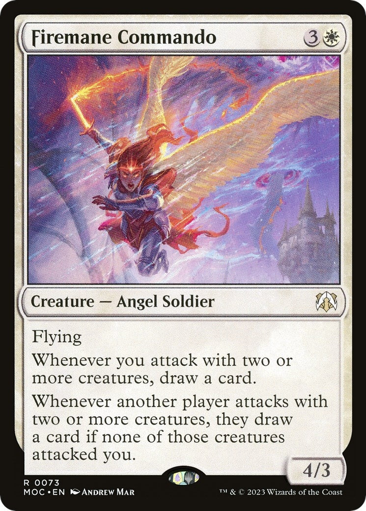 Image for Firemane Commando (73) - Magic: The Gathering