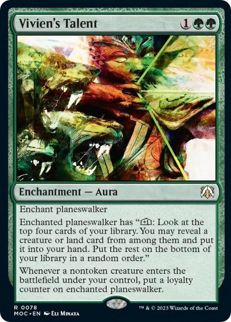 Image for Vivien's Talent (78) - Magic: The Gathering