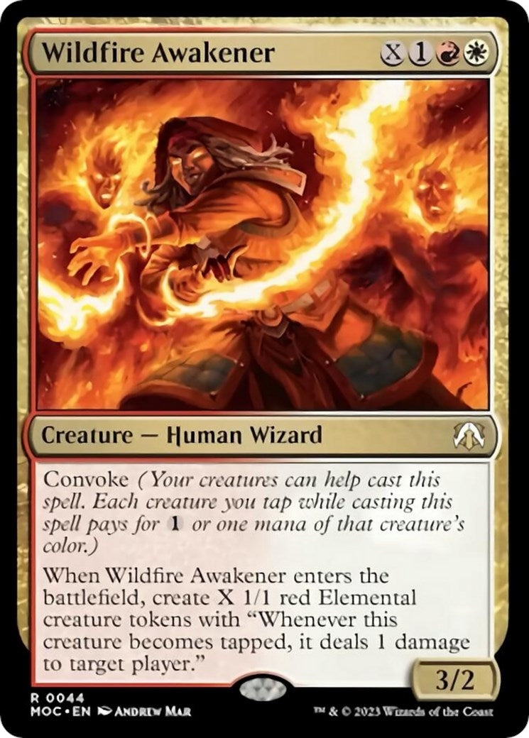 Image for Wildfire Awakener (44) (MOC) - Magic: The Gathering