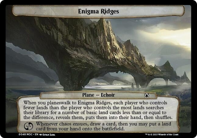 Image for Enigma Ridges (48) - Magic: The Gathering