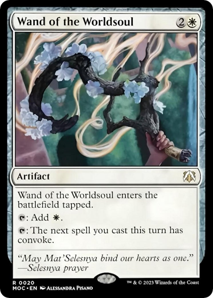 Image for Wand of the Worldsoul (20) (MOC) - Magic: The Gathering