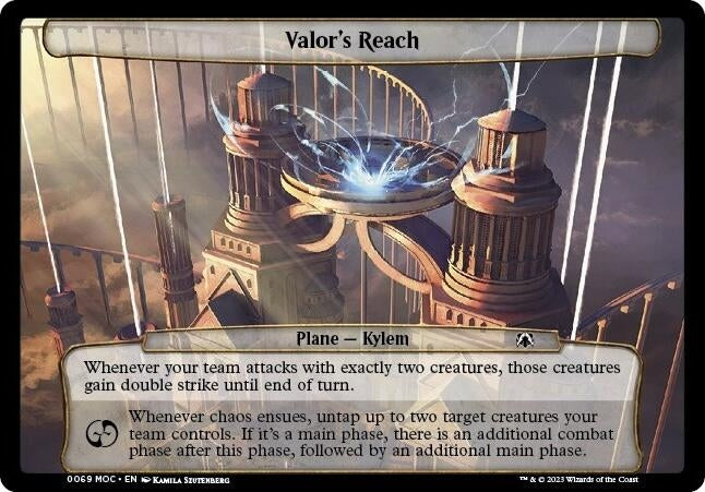 Image for Valor's Reach (69) - Magic: The Gathering