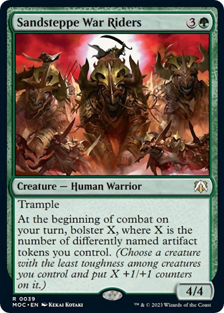 Image for Sandsteppe War Riders (39) - Magic: The Gathering