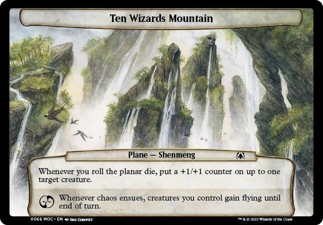 Image for Ten Wizards Mountain (66) - Magic: The Gathering