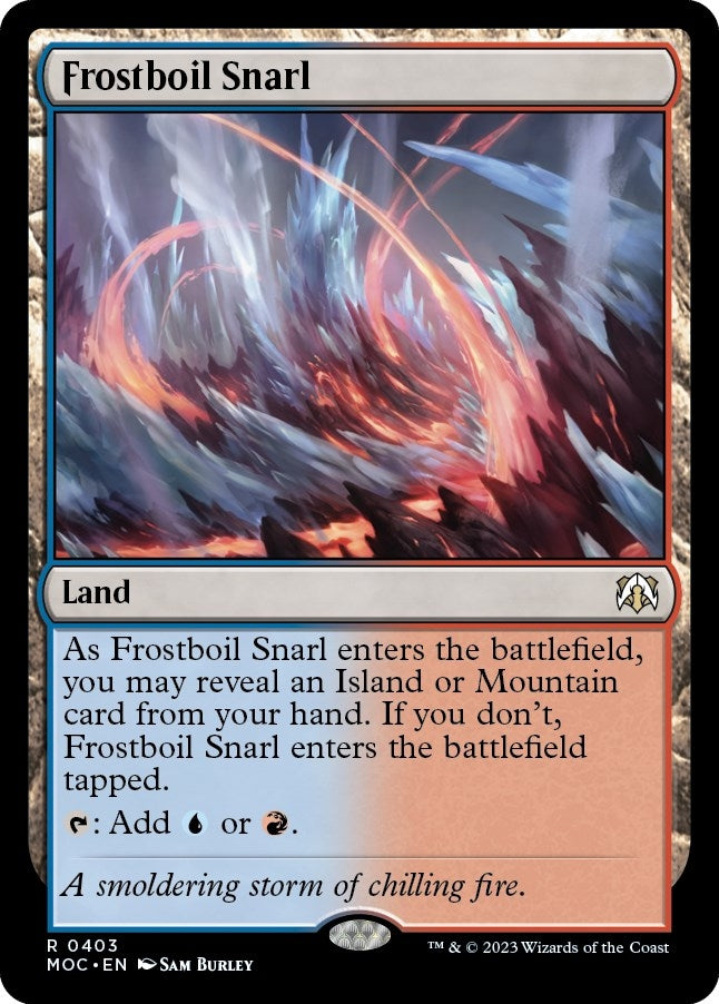 Image for Frostboil Snarl (403) (MOC) - Magic: The Gathering