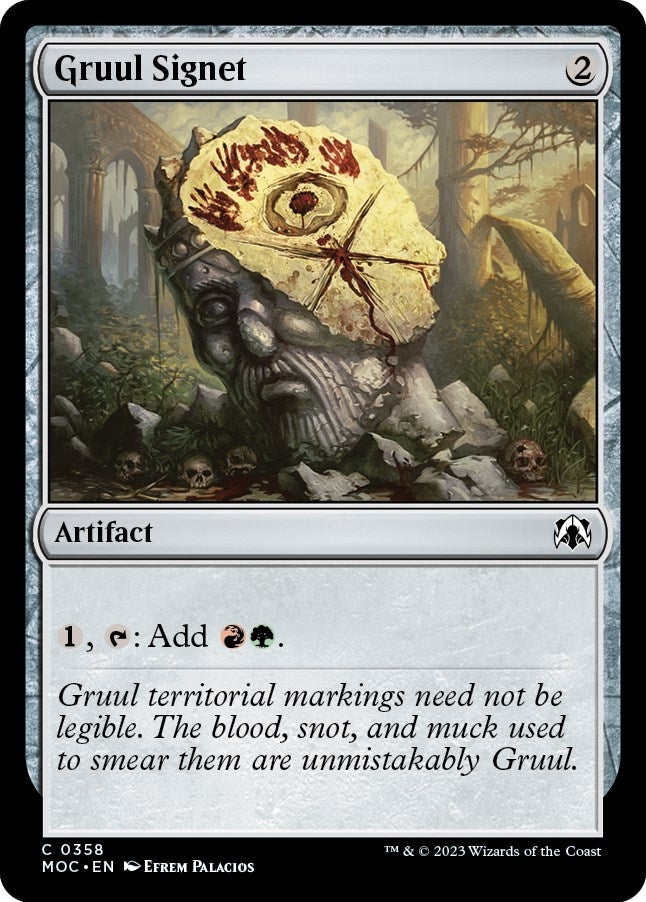 Image for Gruul Signet (358) (MOC) - Magic: The Gathering