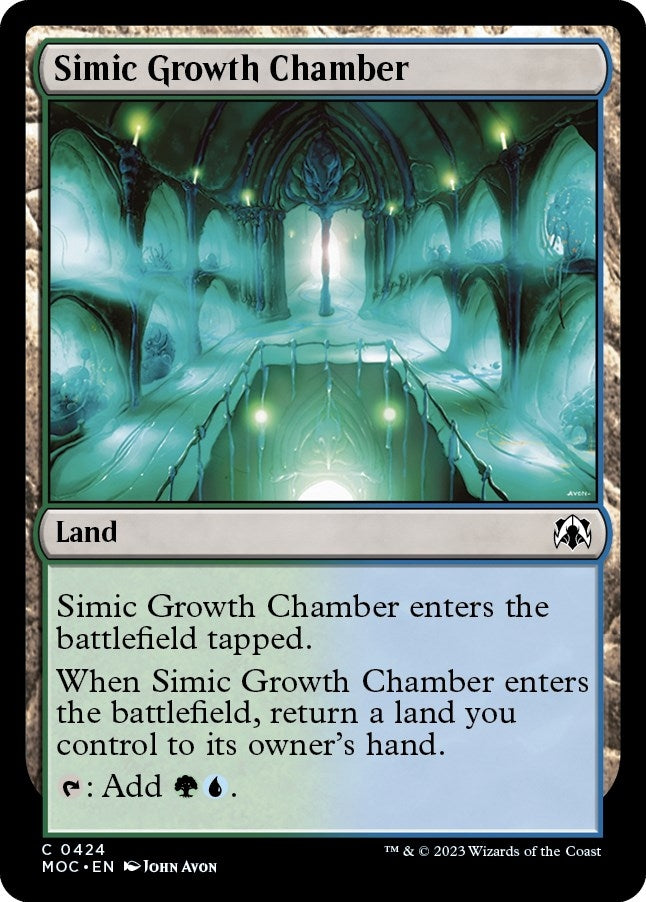 Image for Simic Growth Chamber (424) - Magic: The Gathering