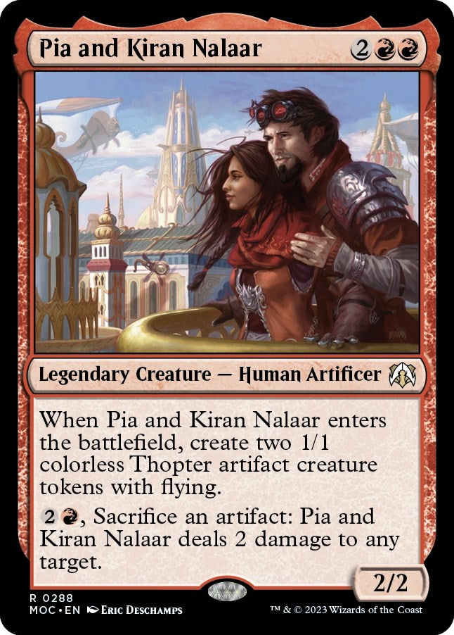 Image for Pia and Kiran Nalaar (288) - Magic: The Gathering