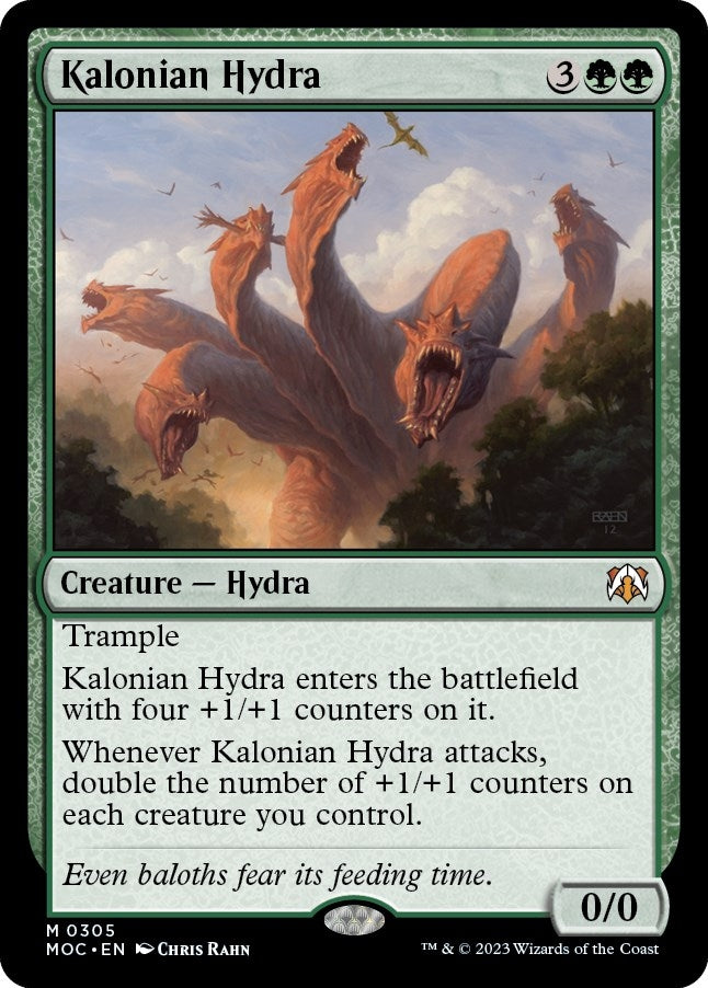 Image for Kalonian Hydra (305) - Magic: The Gathering
