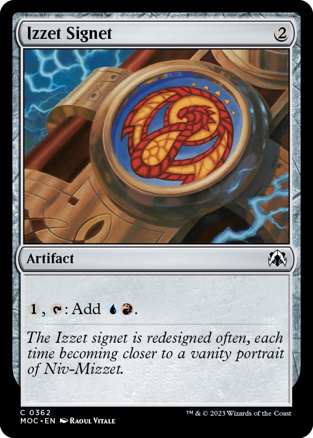 Image for Izzet Signet (362) (MOC) - Magic: The Gathering