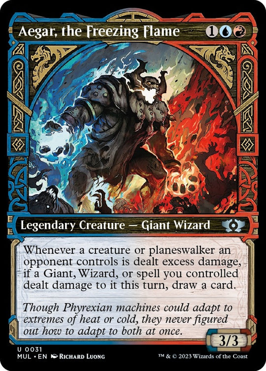 Image for Aegar, the Freezing Flame (31) (MUL) - Magic: The Gathering