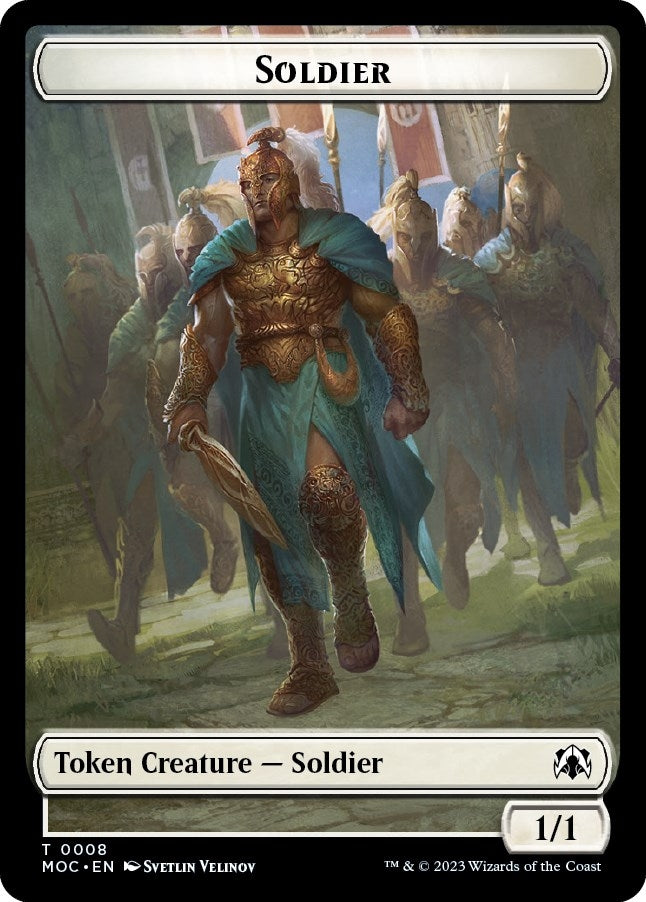 Image for Soldier // Insect Double-sided Token (8 // 31) - Magic: The Gathering