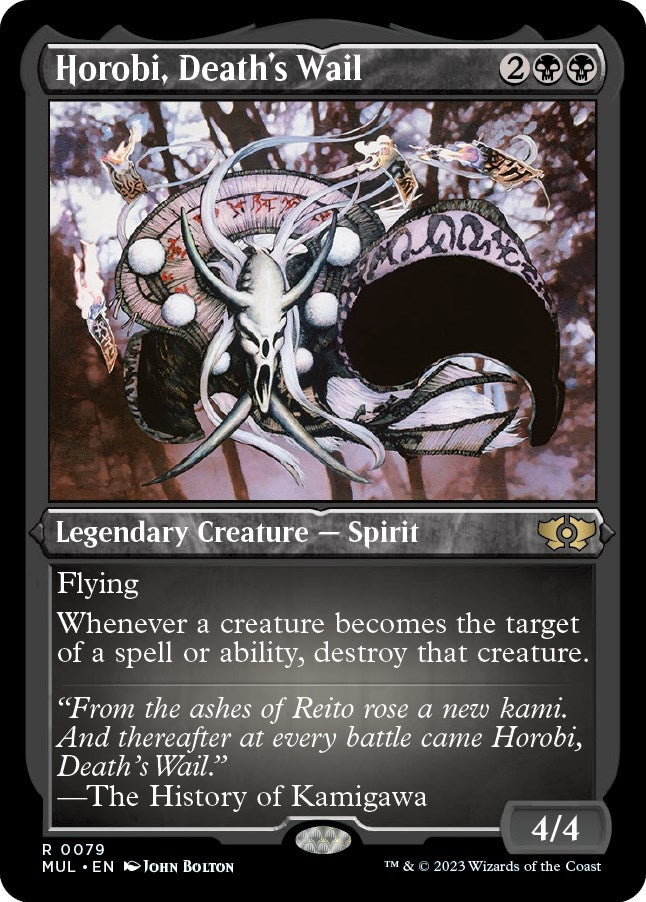 Image for Horobi, Death's Wail (Foil Etched) (79) - Magic: The Gathering