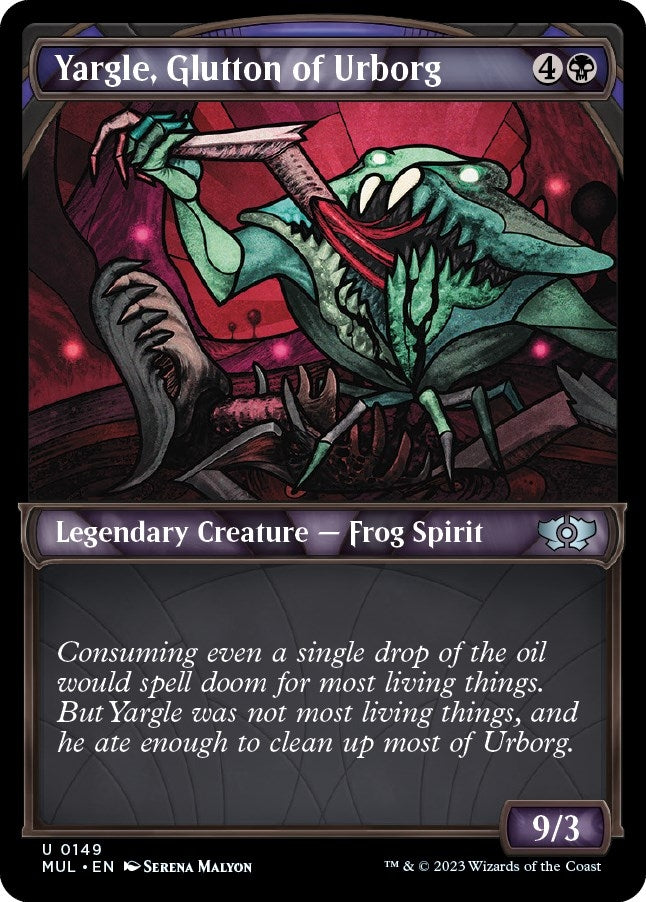Image for Yargle, Glutton of Urborg (Halo Foil) (149) - Magic: The Gathering