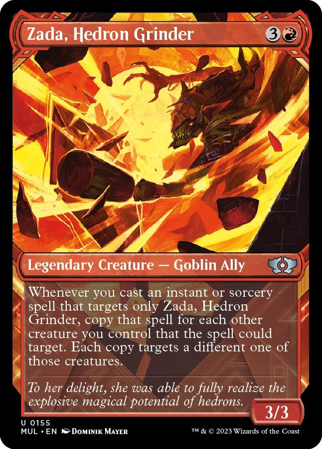 Image for Zada, Hedron Grinder (Halo Foil) (155) - Magic: The Gathering