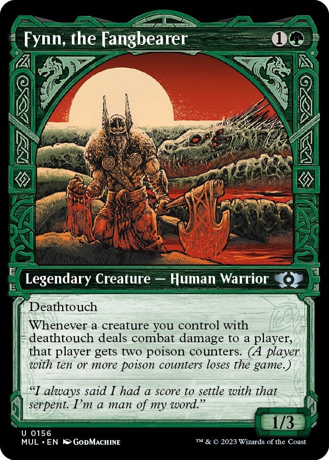 Image for Fynn, the Fangbearer (Halo Foil) (156) - Magic: The Gathering