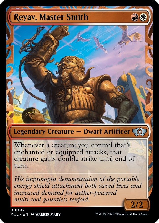 Image for Reyav, Master Smith (Halo Foil) (187) - Magic: The Gathering