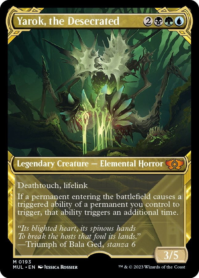 Image for Yarok, the Desecrated (Halo Foil) (193) - Magic: The Gathering