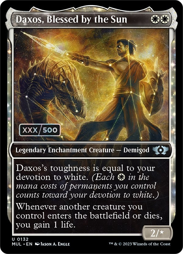 Image for Daxos, Blessed by the Sun (Serial Numbered) (132) - Magic: The Gathering