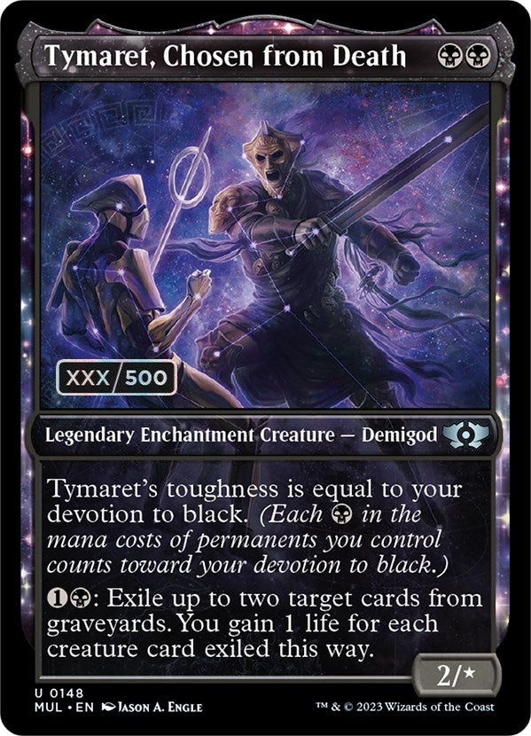 Image for Tymaret, Chosen from Death (Serial Numbered) (148) - Magic: The Gathering