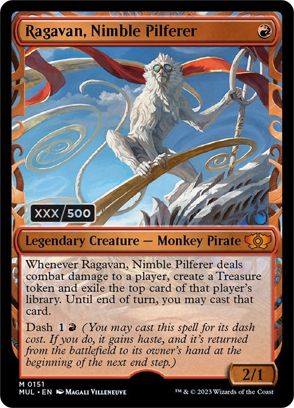 Image for Ragavan, Nimble Pilferer (Serial Numbered) (151) - Magic: The Gathering