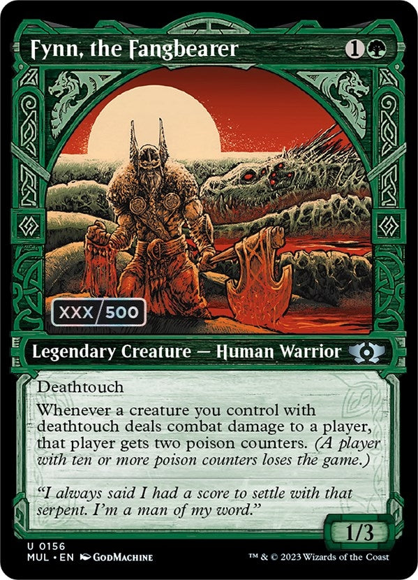 Image for Fynn, the Fangbearer (Serial Numbered) (156) - Magic: The Gathering