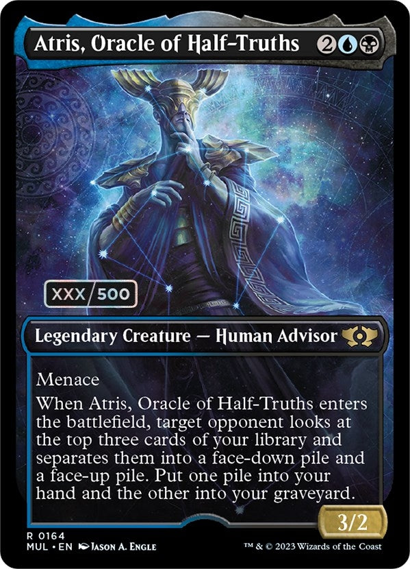 Image for Atris, Oracle of Half-Truths (Serial Numbered) (164) - Magic: The Gathering