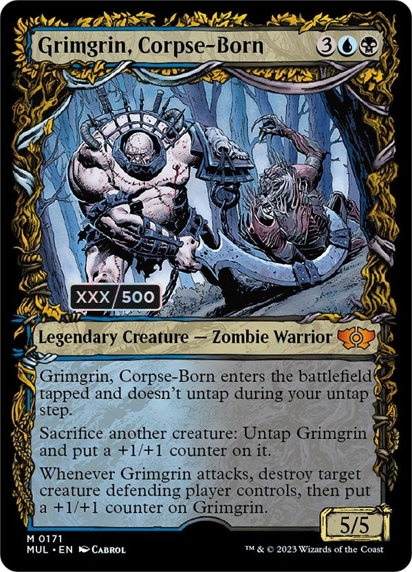 Image for Grimgrin, Corpse-Born (Serial Numbered) (171) - Magic: The Gathering