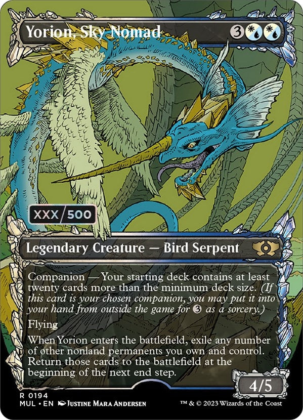 Image for Yorion, Sky Nomad (Serial Numbered) (194) - Magic: The Gathering