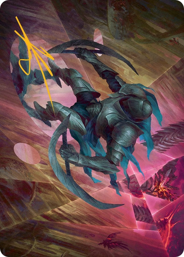 Image for Xerex Strobe-Knight Art Card(Gold-Stamped Signature) (20) (ASMOM) - Magic: The Gathering