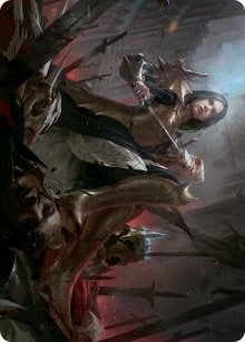 Image for Marchesa, Resolute Monarch Art Card (25) - Magic: The Gathering