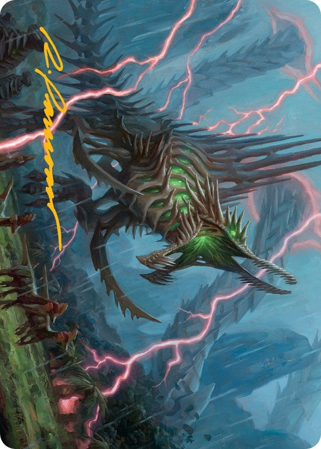 Image for Etali, Primal Sickness Art Card (Gold-Stamped Signature) (32) - Magic: The Gathering