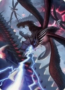 Image for Defiant Thundermaw Art Card (35) (ASMOM) - Magic: The Gathering