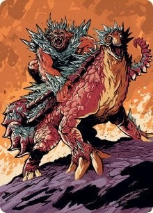 Image for Kogla and Yidaro Art Card (61) - Magic: The Gathering