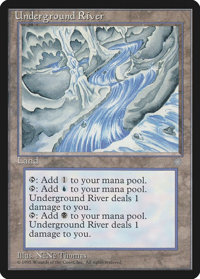 Image for Underground River (357) - Magic: The Gathering