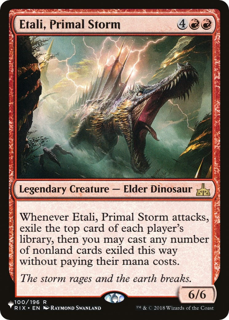 Image for Etali, Primal Storm (100/196) - Magic: The Gathering