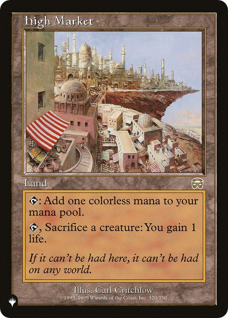 Image for High Market (320/350) - Magic: The Gathering