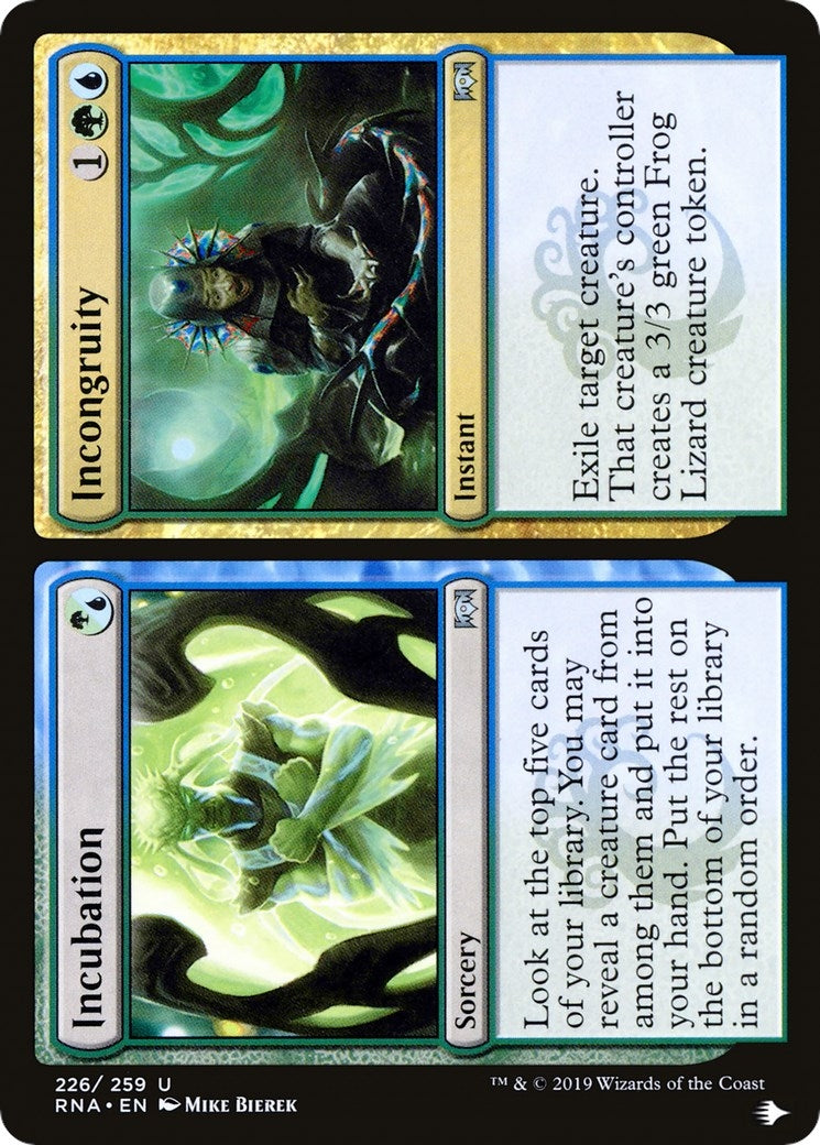 Image for Incubation // Incongruity (226/259) - Magic: The Gathering