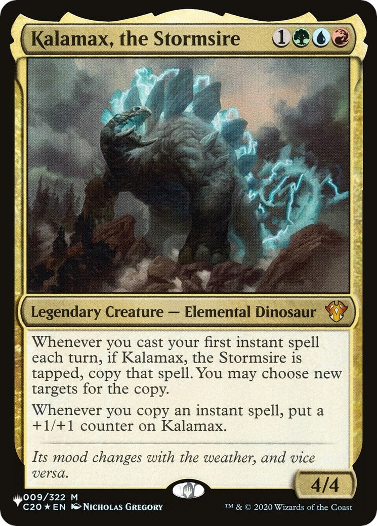 Image for Kalamax, the Stormsire (009/322) (LIST) - Magic: The Gathering